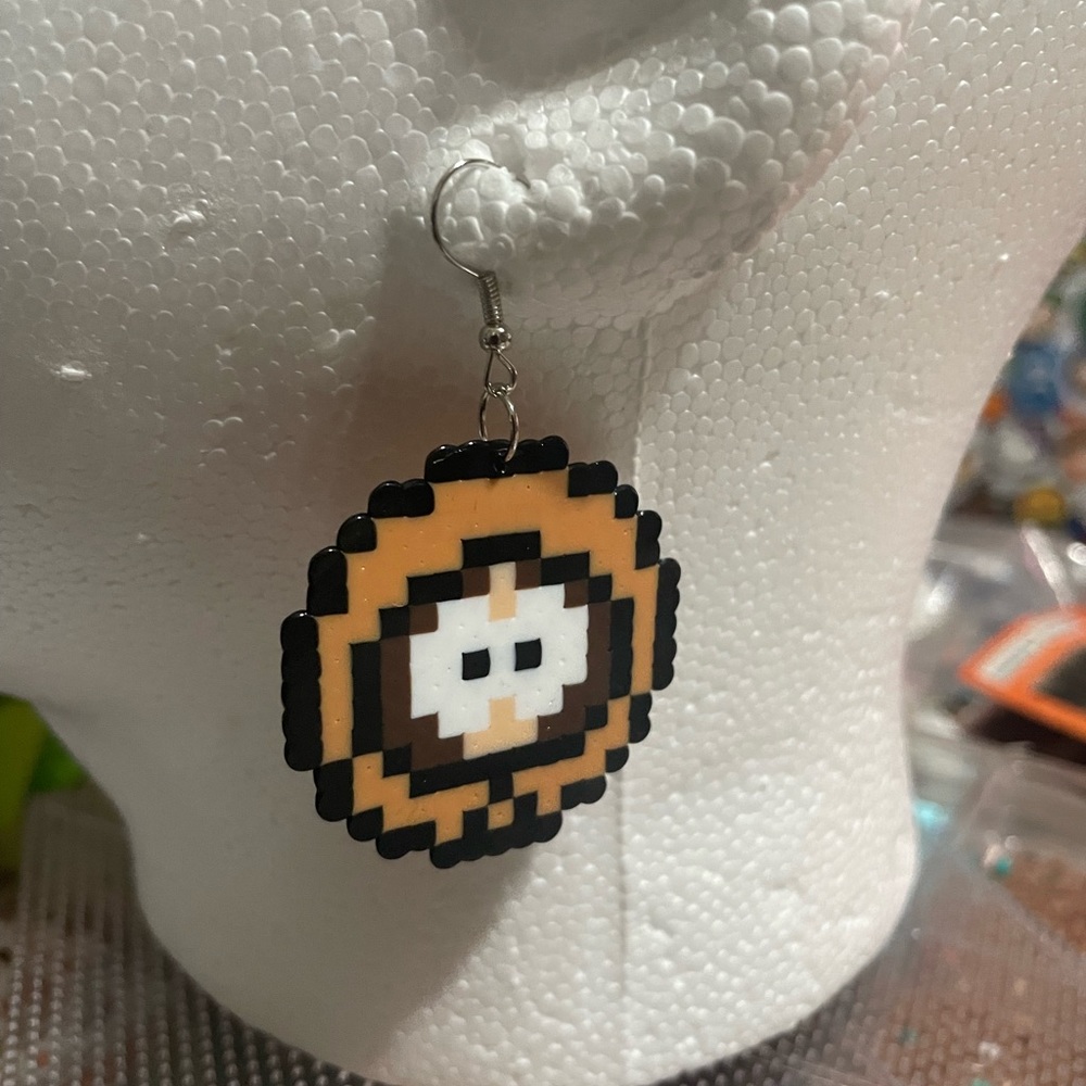 Perler Bead Earrings